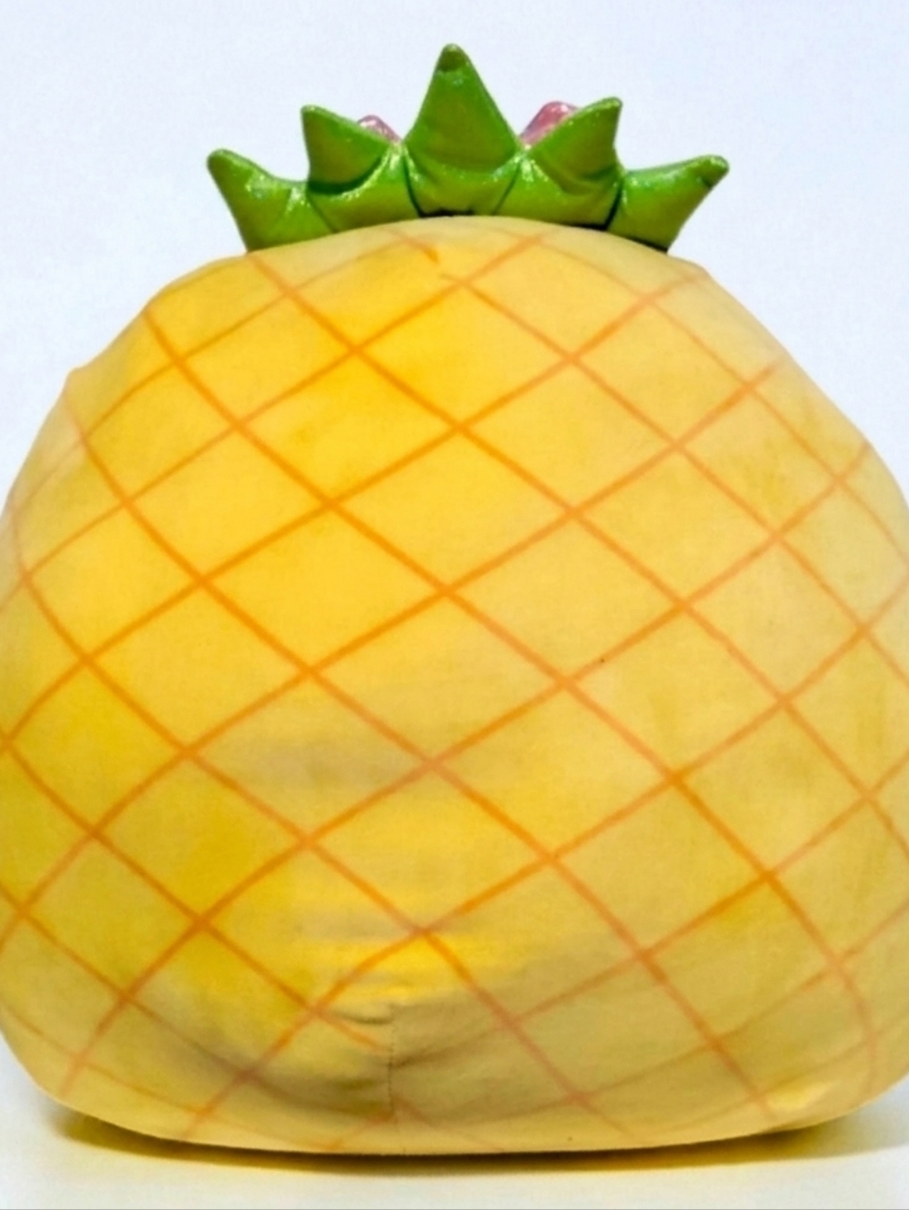 16" Maui Pineapple Squishmallow 🍍 Rare Fruit Squad Plush Pink Bow Large 16 Inch - Picture 6 of 8